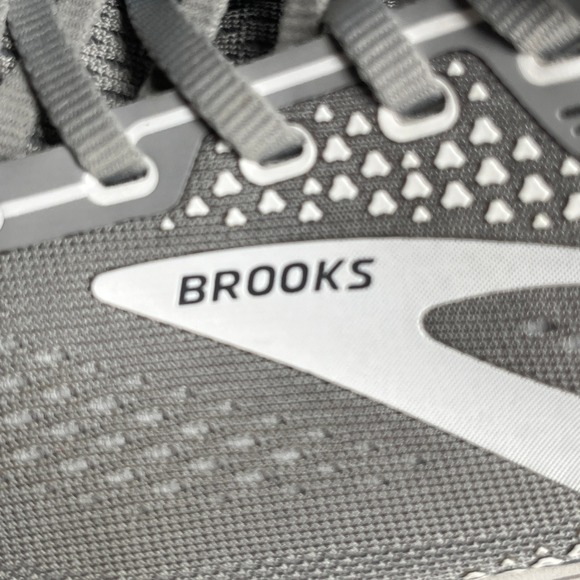 Brooks Ghost 14 Womens Running Shoes Size 11 Wide D Grey White 1203561D089 - Picture 7 of 16